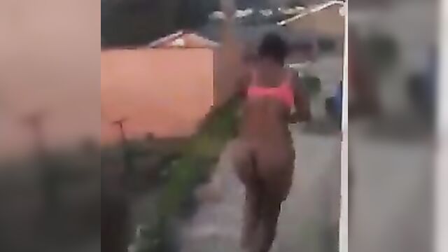 Real pastor strips lady naked & flogs her for cheating - 4 image