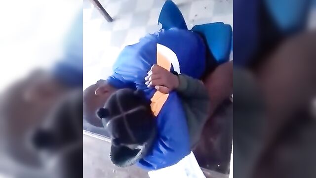 Black students kissing and having sex in the classroom, without panties - 3 image