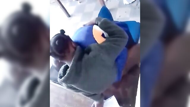 Black students kissing and having sex in the classroom, without panties - 4 image