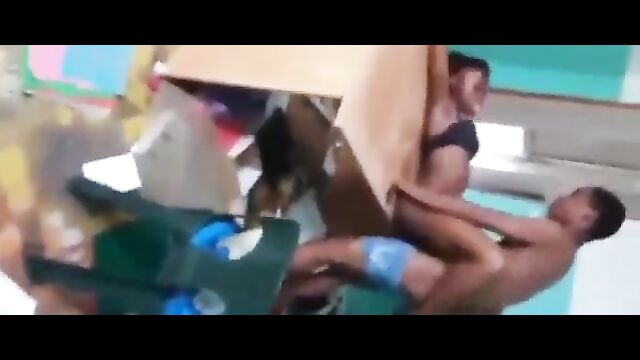 SHS student caught having sex with school girl on top of a table - 1 image