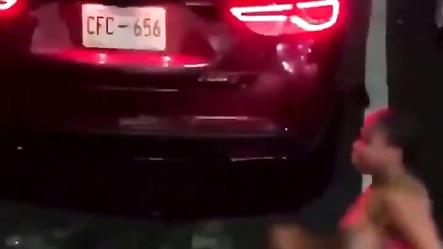 KICK OFF! Boobs fly off, as girl gets kicked during fight