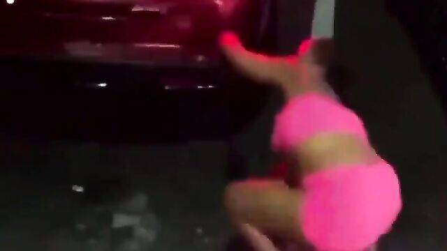 KICK OFF! Boobs fly off, as girl gets kicked during fight - 4 image