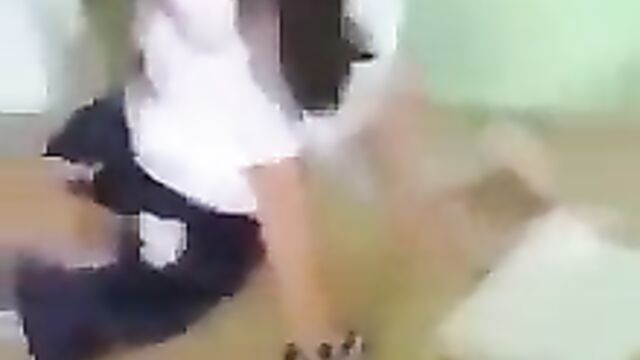 Asian Students Caught Having Sex In Class