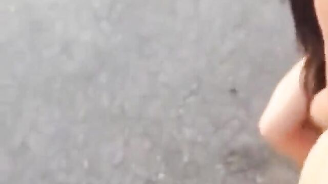 Boobs, pussy & ass exposed in public girl fight – Part 1 (full video 18+) - 3 image