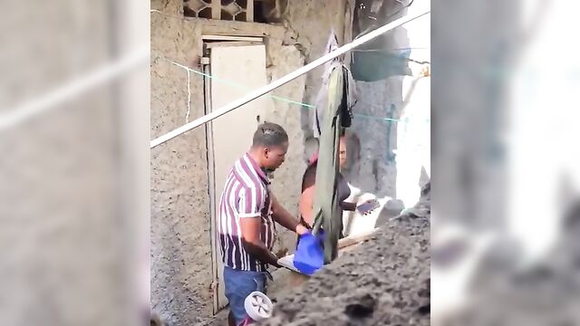 Whore rejects guy for refusing to cum while having sex with her in uncompleted building - 3 image