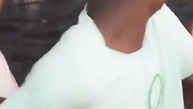 Nigerian guy records couple kissing behind him in a public restaurant - 3 image