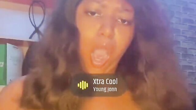 Busty olosho showing her big boobs to her daddy