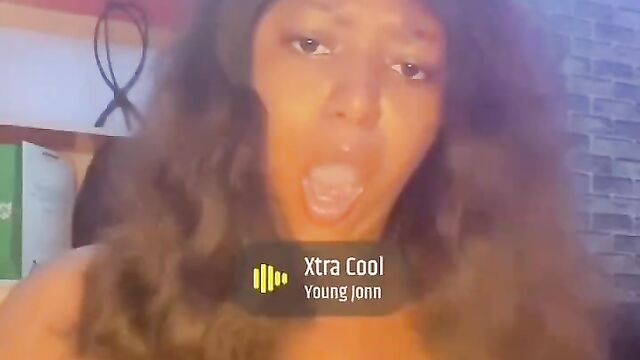 Busty olosho showing her big boobs to her daddy - 3 image