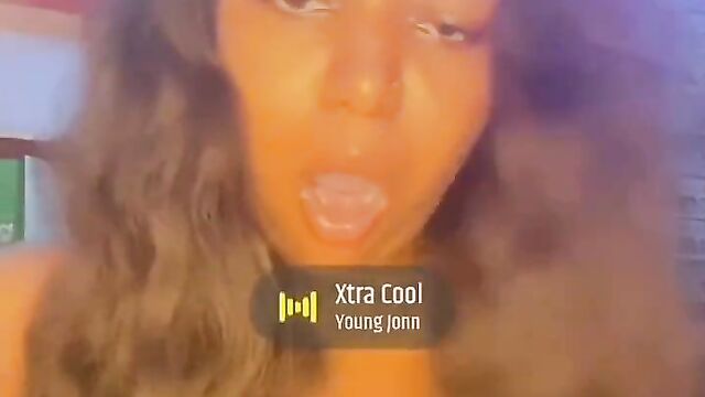 Busty olosho showing her big boobs to her daddy - 5 image