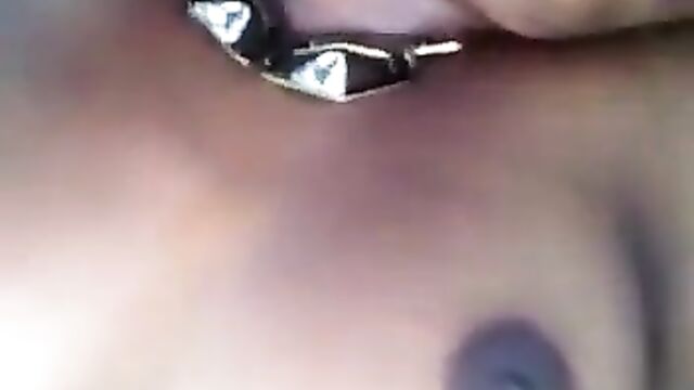 Naked black couple caught in a car in public - 4 image