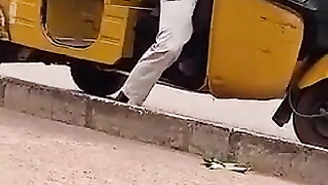 Keke Driver Caught Masturbating And Cumming In Public - 4 image