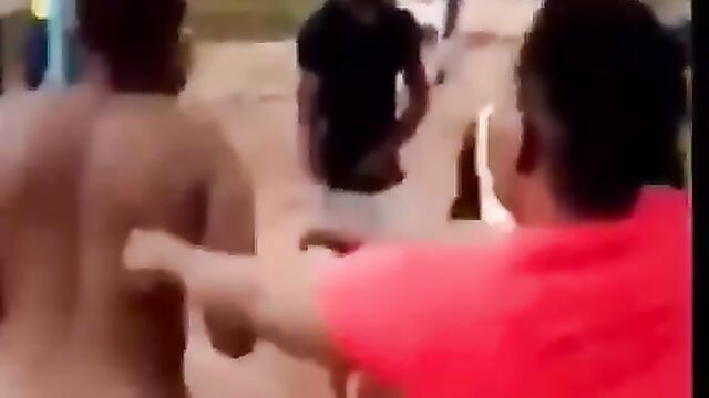 Chick stripped NAKED and beaten for allegedly cheating with a married man - 5 image