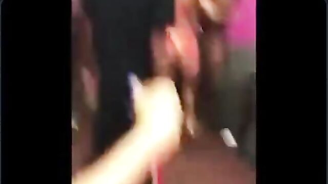 2 Strippers Fighting, Showing Breasts - 4 image