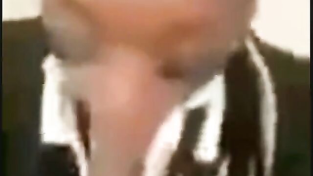 Schoolgirl caught giving head after school while wearing school uniform - 1 image