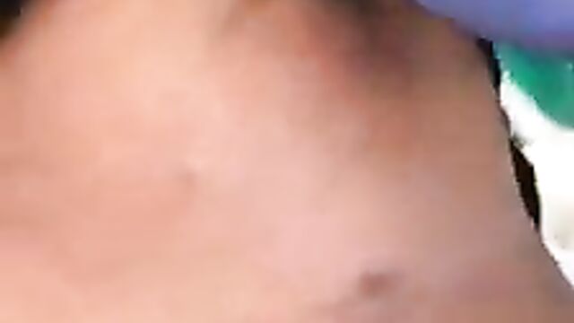 Boobs and nipple piercing