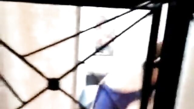 Husband caught cheating wife having sex through the window when he came back - 1 image