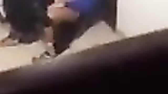 Young couple caught having sex doggy style in public at a party - 3 image