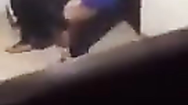 Young couple caught having sex doggy style in public at a party - 5 image