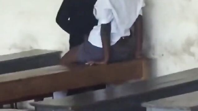 Schoolboy Caught Fingering And Having Sex With Schoolgirl In Class