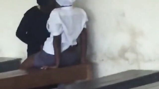 Schoolboy Caught Fingering And Having Sex With Schoolgirl In Class - 3 image