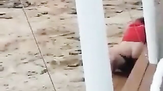 Horny couple caught having sex in a public park in broad daylight - 4 image