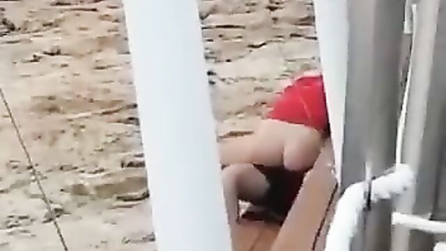 Horny couple caught having sex in a public park in broad daylight - 5 image