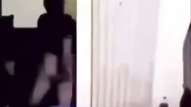 Husband caught him in bed with his wife and beat his naked ass! - 5 image