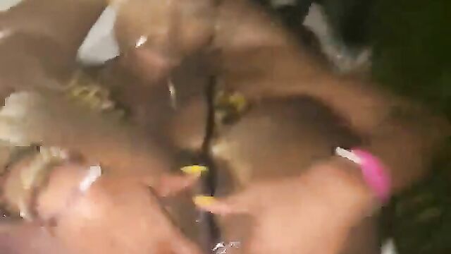 Another girl gone wild at a club party in Jamaica - 1 image