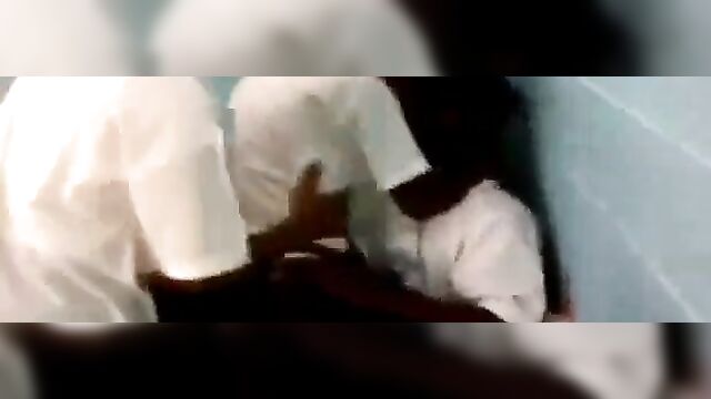 Two Horny SHS Students Caught Having Sex In School - 3 image
