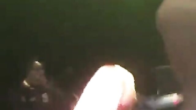 Musician showing her pussy to fans while performing - 1 image
