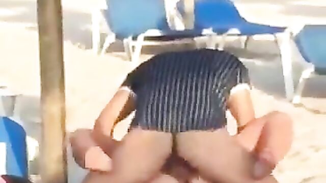 Horny couple caught having sex in a park in public - 4 image