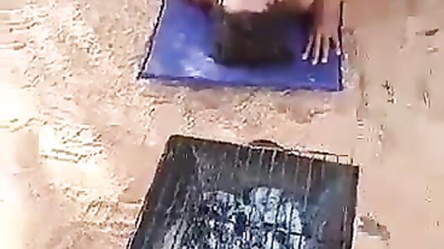 Student And Sugar Mummy With Big Breasts Outdoors Sextape - 1 image