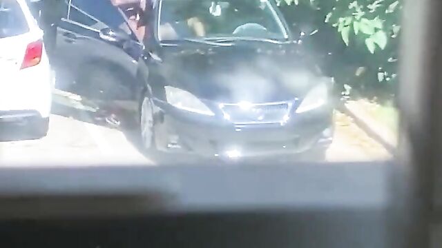 Married man caught cheating, having doggy style sex in his car in public - 3 image