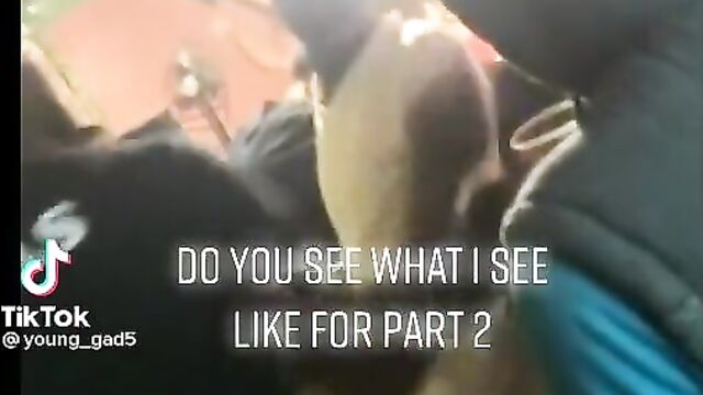 Eating pussy at a bar in public - 1 image