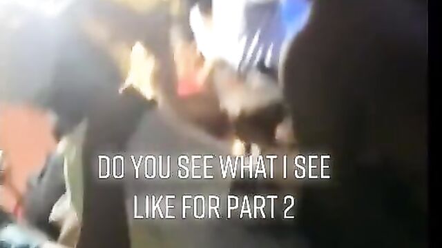 Eating pussy at a bar in public - 5 image