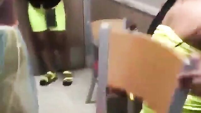 Boobs and ass everywhere as girls fight in public - 5 image