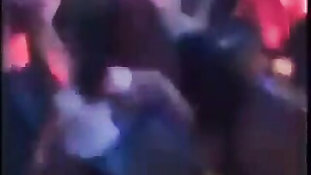 Wife beats husband with a frying pan after she caught him cheating with a stripper & touching her breasts in public - 4 image