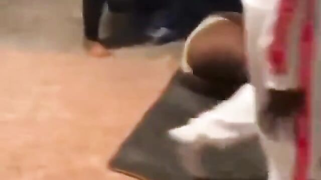 Sexy chick fighting while wearing panties - 5 image