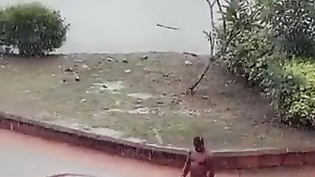 Mad Man In School? Students record lecturer allegedly running mad and walking around naked in public in Nigerian university – Part 1 - 3 image