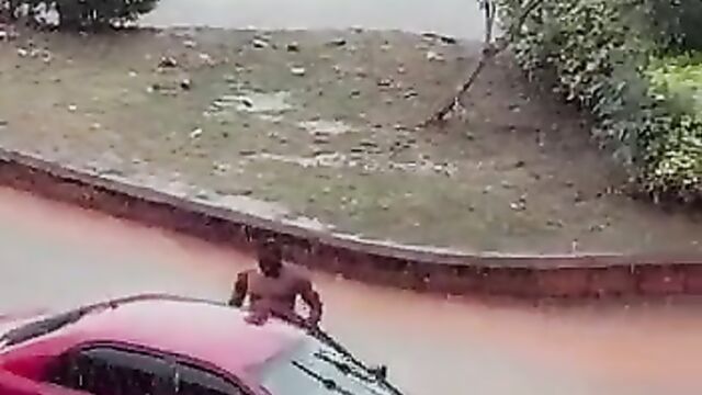 Mad Man In School? Students record lecturer allegedly running mad and walking around naked in public in Nigerian university – Part 1 - 4 image