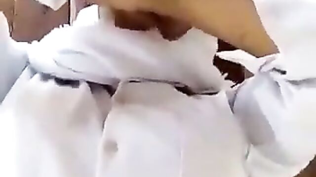 Indian Schoolgirl Caught Having Sex With Her Sugar Daddy While Wearing School Uniform - 3 image