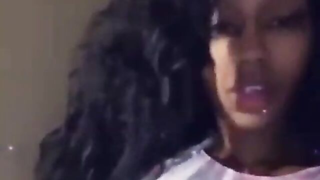 Nude video of girl with flat breasts