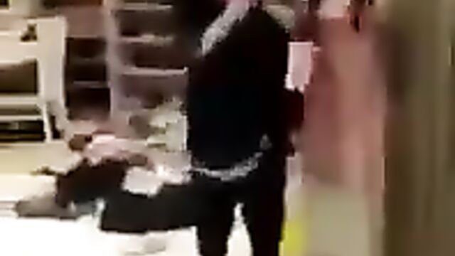 Indian Bad Wife Caught Cheating In Public - 1 image