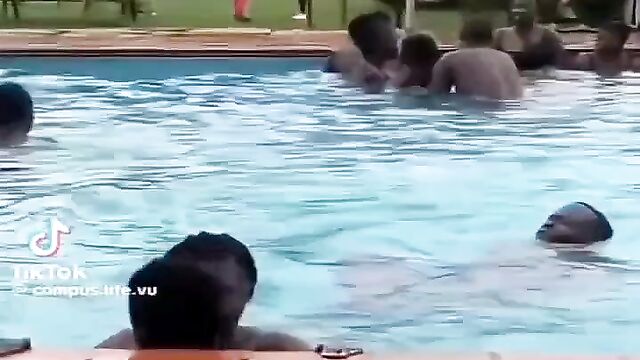 Soma Sex In The Pool Leaked Video - 1 image