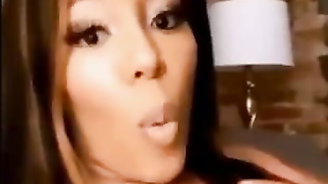 K Michelle Old with Big Breasts Leaked Nude Video Sex Tape - 3 image