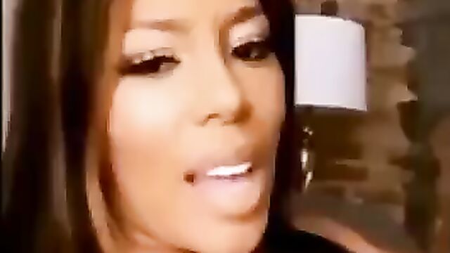 K Michelle Old with Big Breasts Leaked Nude Video Sex Tape - 5 image
