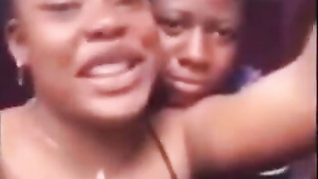 Nigerian Girls Showing Breasts In Public For Money - 3 image