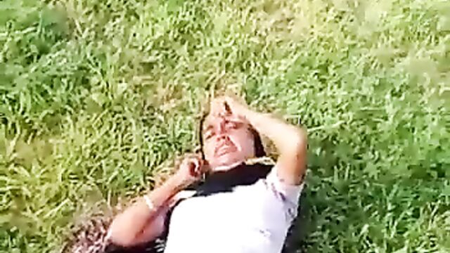 Indian Couple Busted While Having Sex In The Bush In Public - 3 image