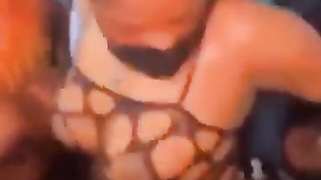 Playing With A Stripper's Boobs In Public In A Nigerian House Party - 5 image