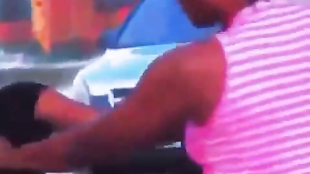 Breasts Pop Out As Nigerian Girl With Big Breasts Gets Beaten Up In Public - 3 image